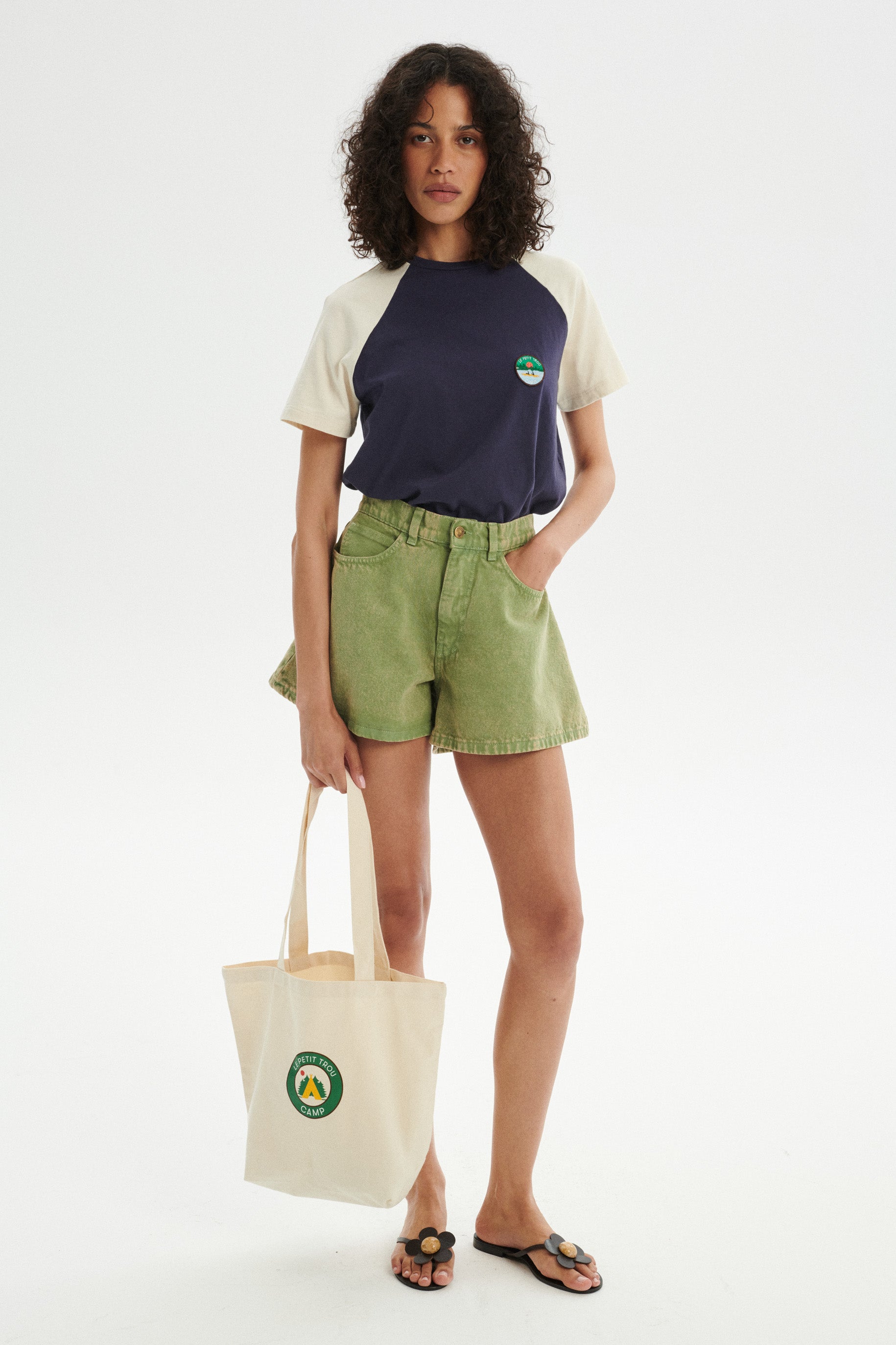 Camp Cotton Tote Bag