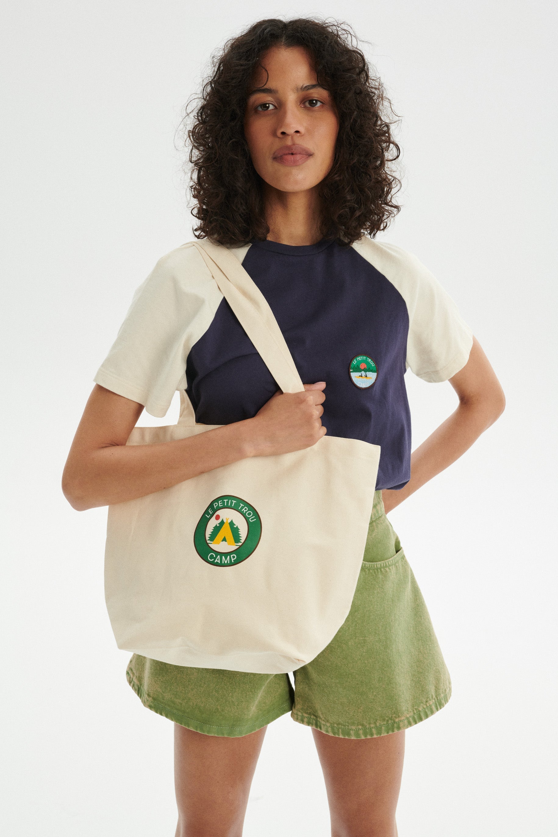 Camp Cotton Tote Bag
