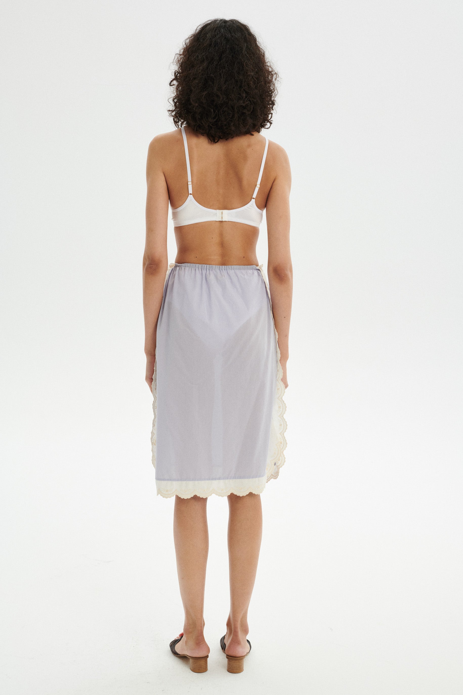 Albert Skirt with ruffle hem