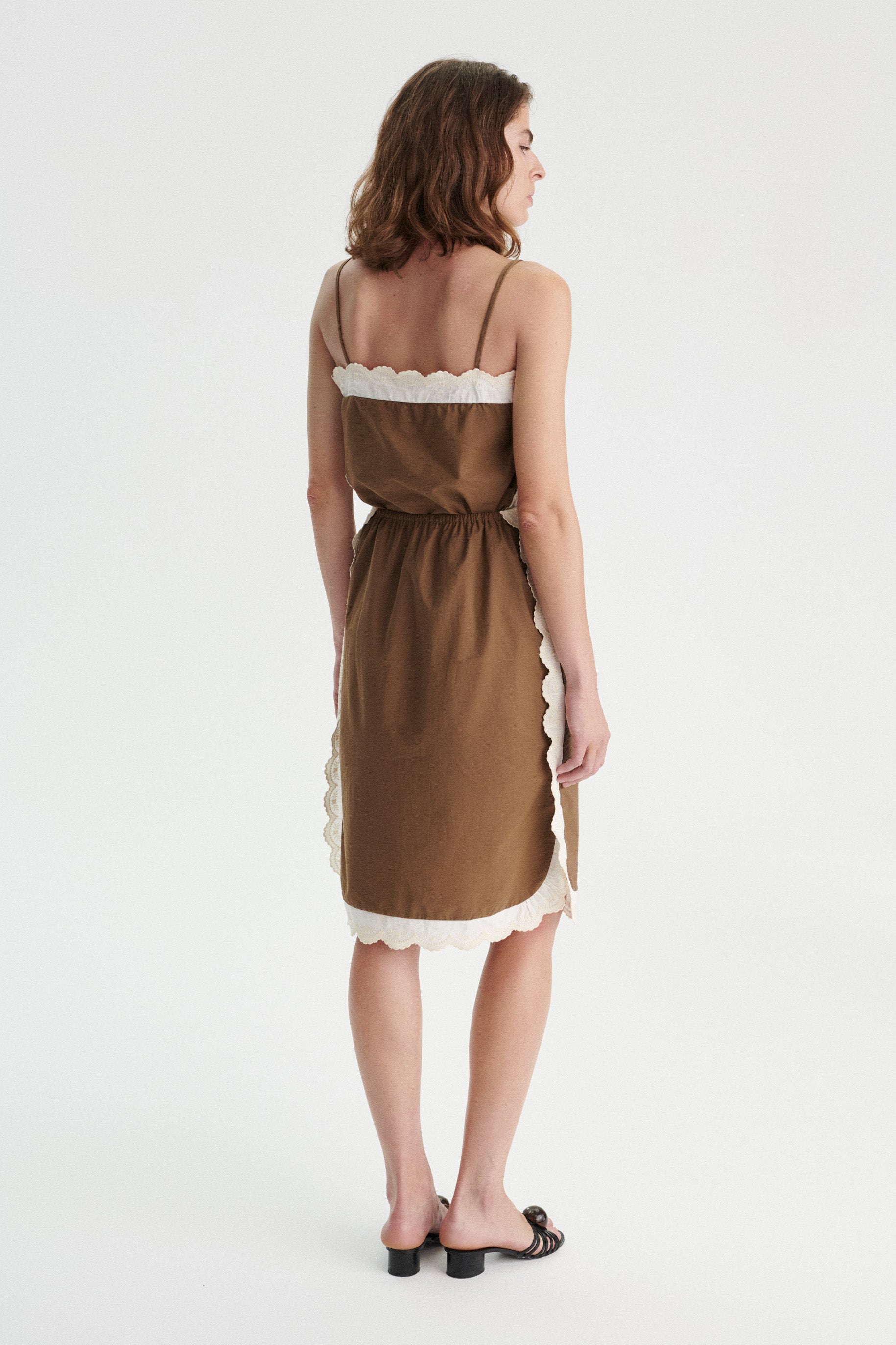 Albert Organic Cotton Skirt with Ruffle Hem