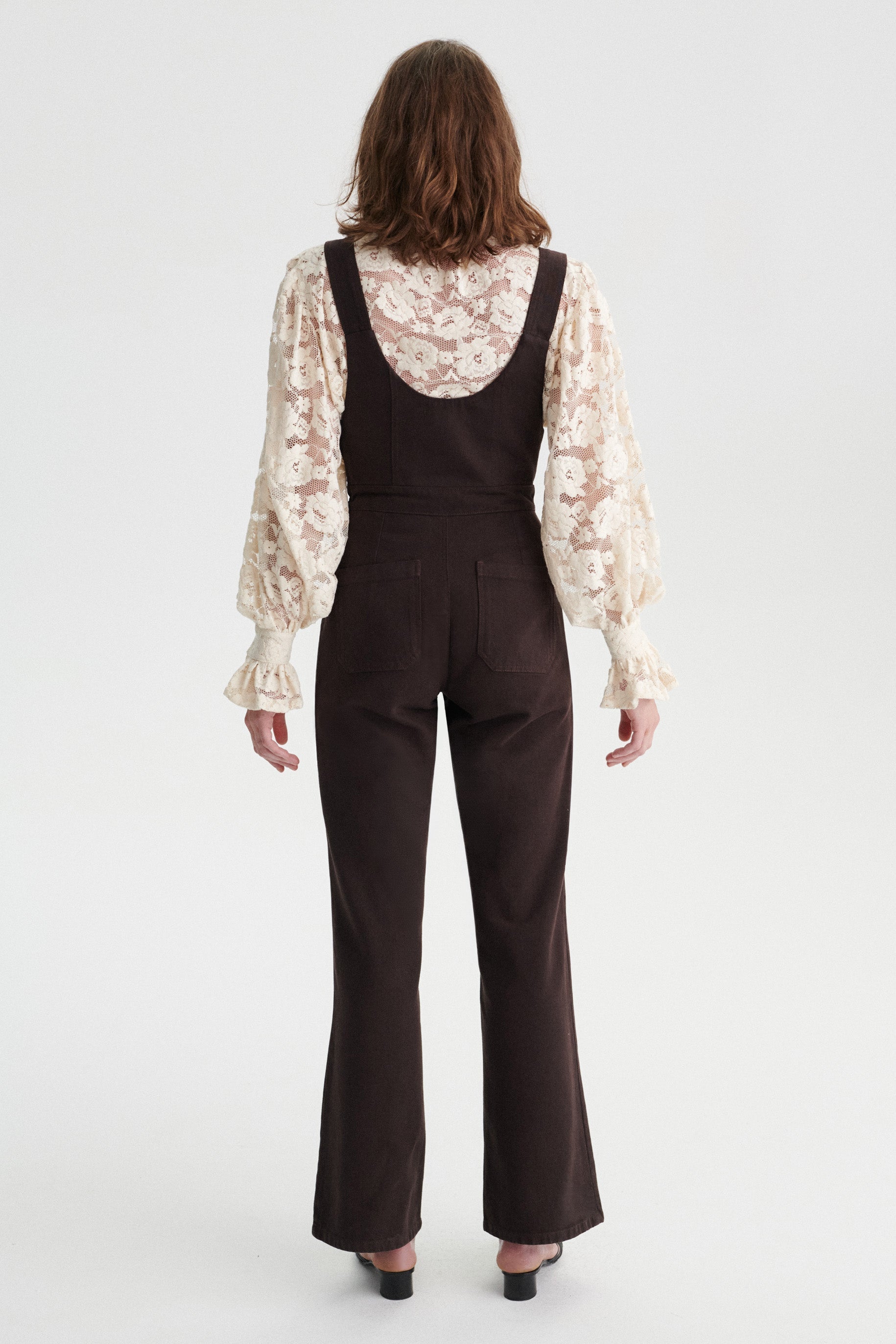 Hercule Lace Shirt with Puffed Sleeves