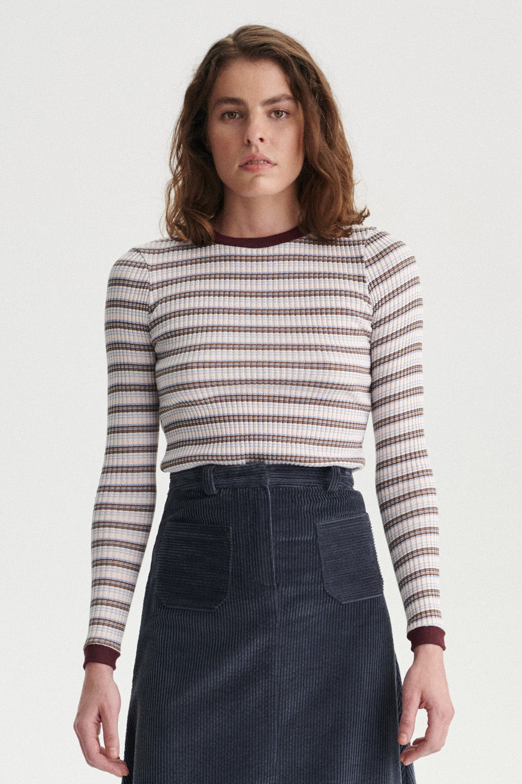 Pascal Cotton Ribbed Longsleeve