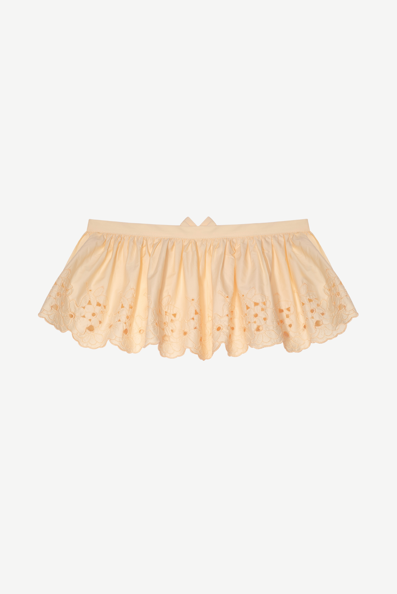 Francisco Skirt with detachable peplum - yellow