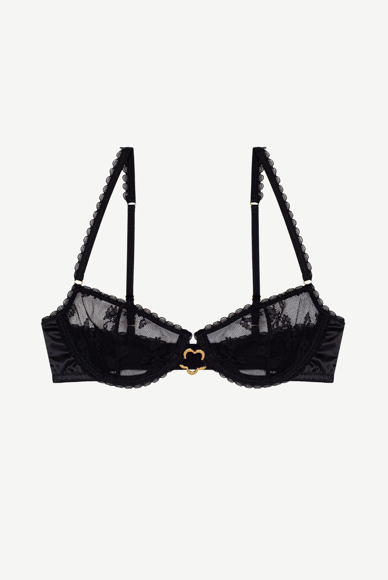 CÈDRE flower underwire bra