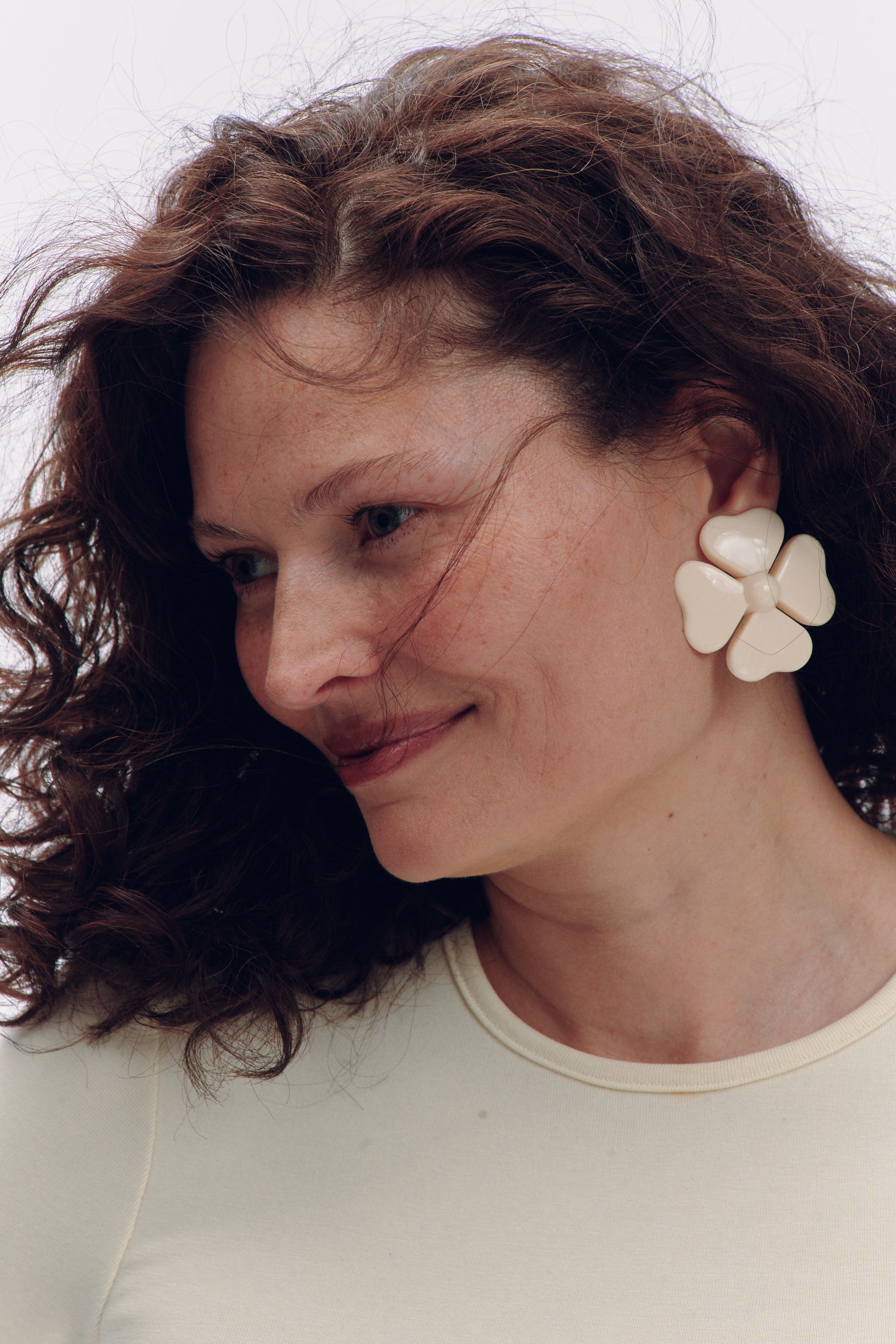 FLOWER Clip-on Earrings