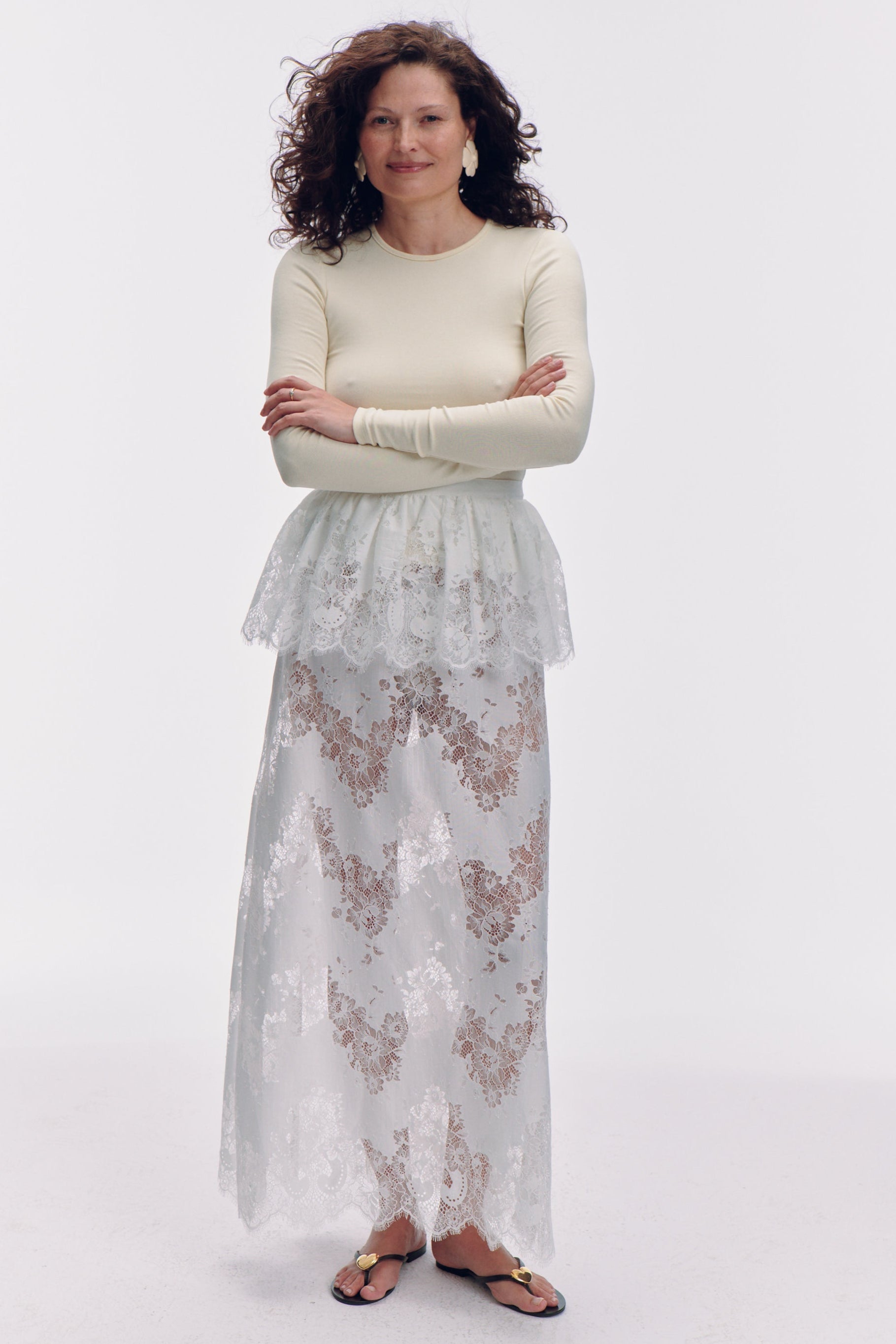 FLOWER Clip-on Earrings