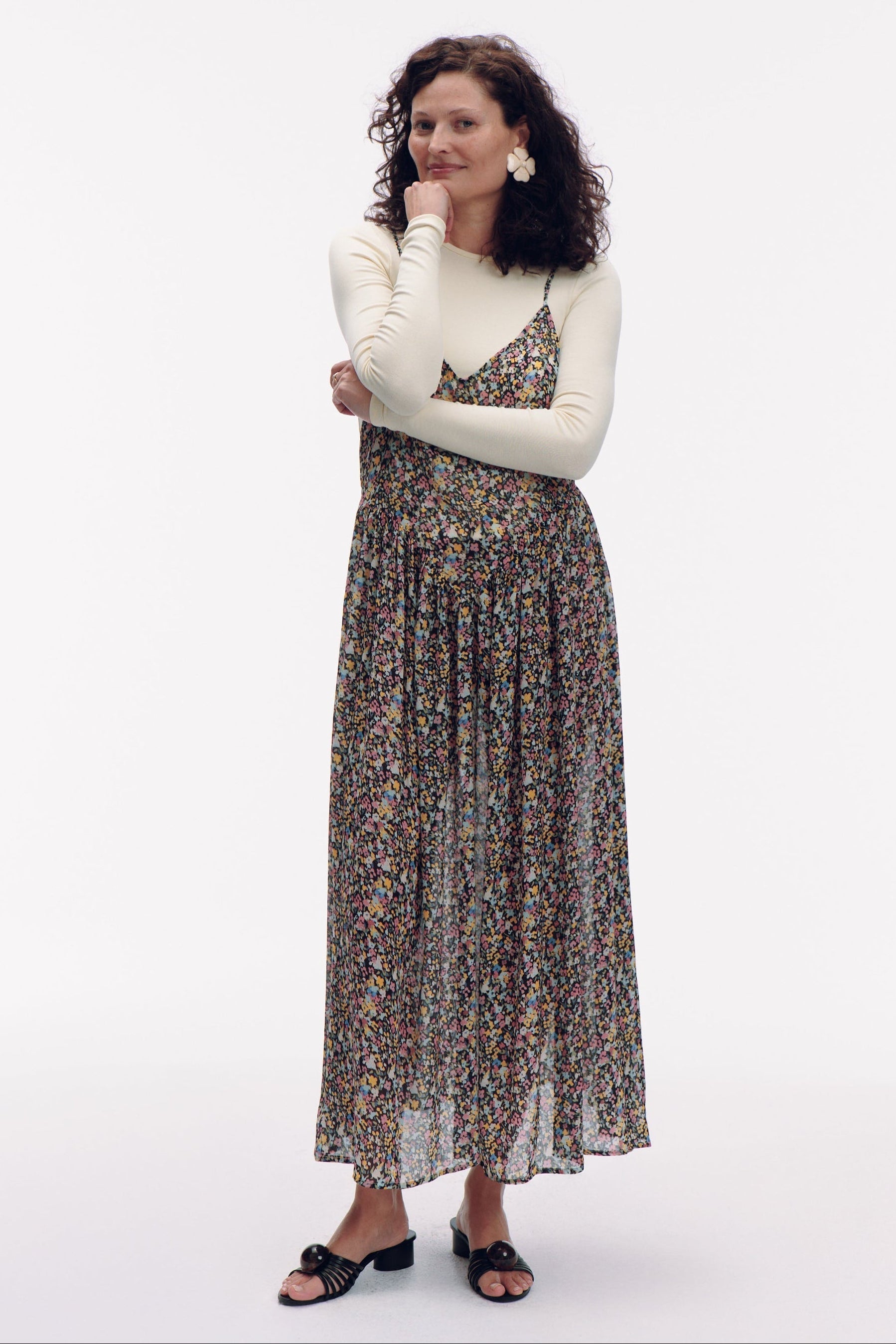 Roche Dress - flowers