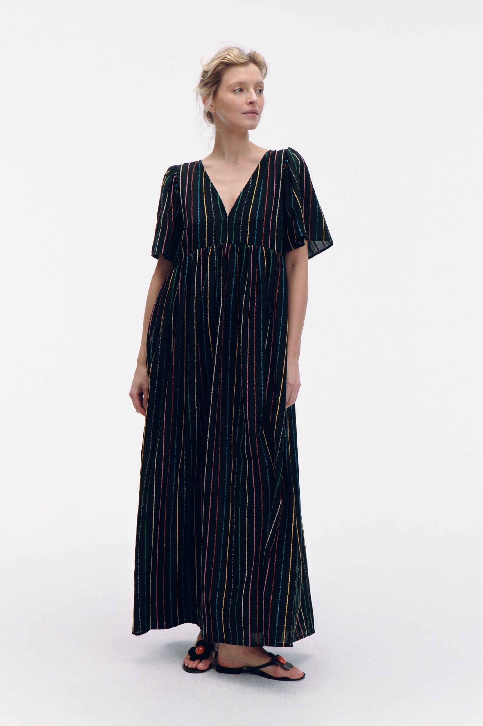 Istress Dress - stripes