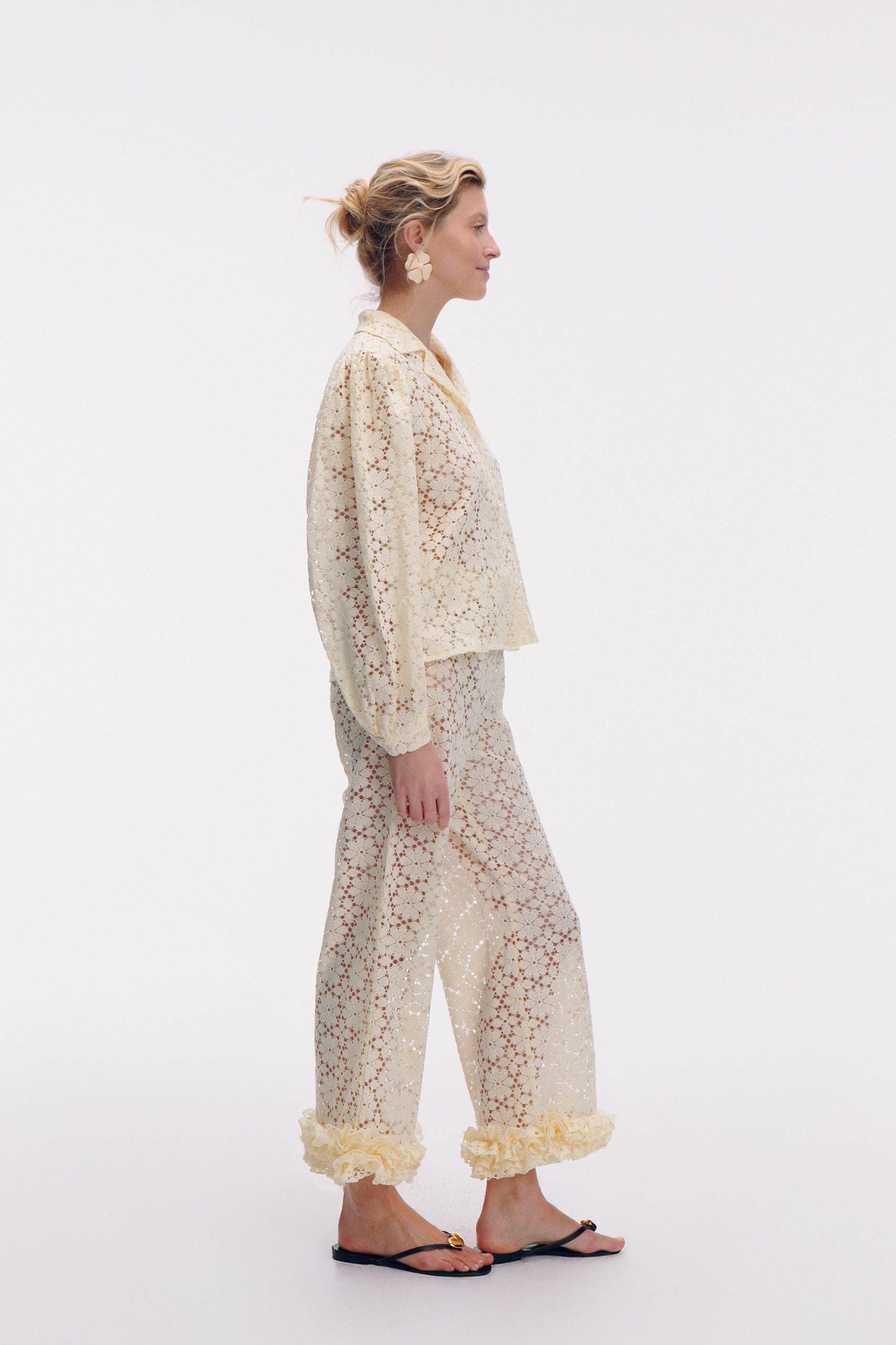 Sofia Trousers - ecru