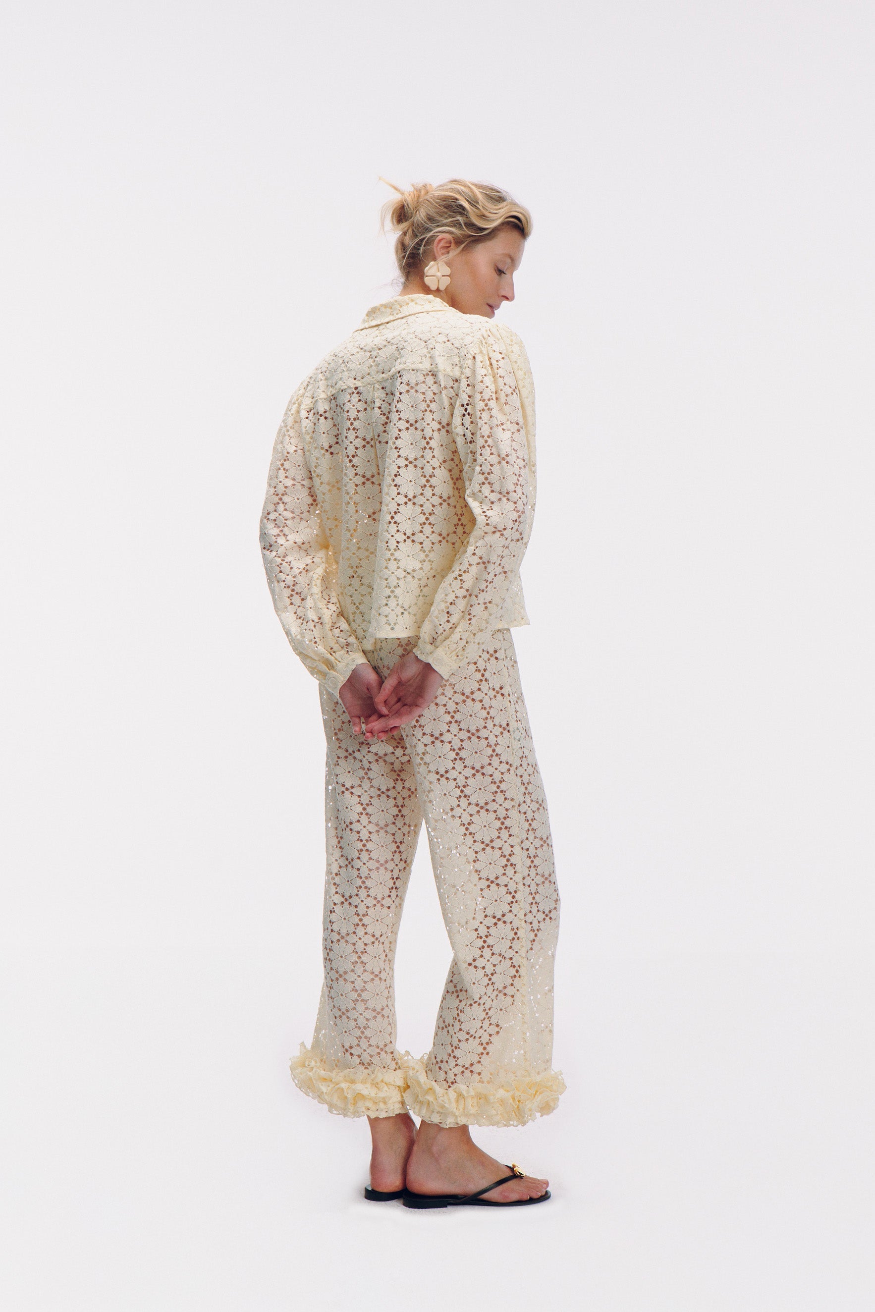 Sofia Trousers - ecru