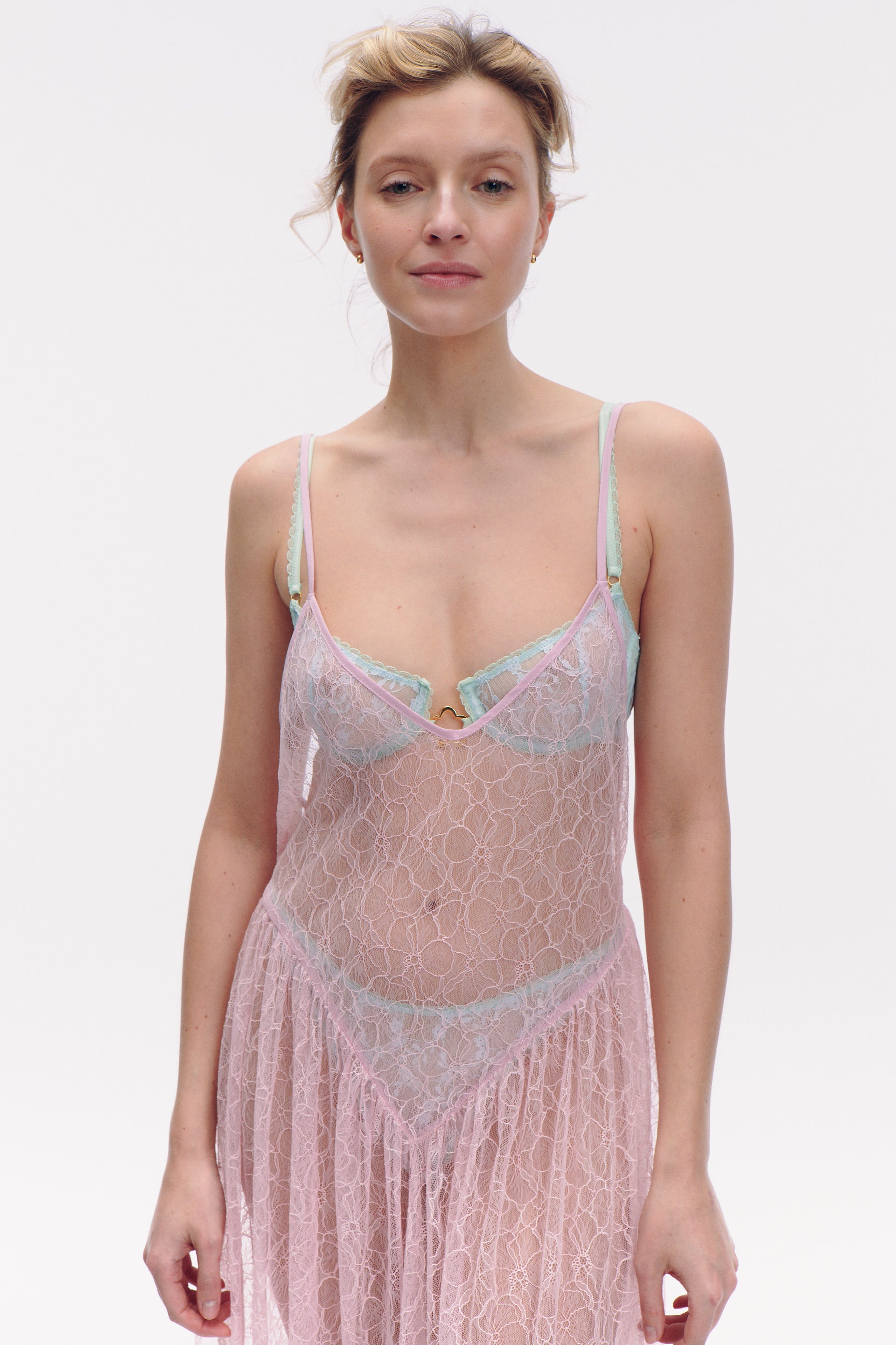 MENTHE briefs with decorative band