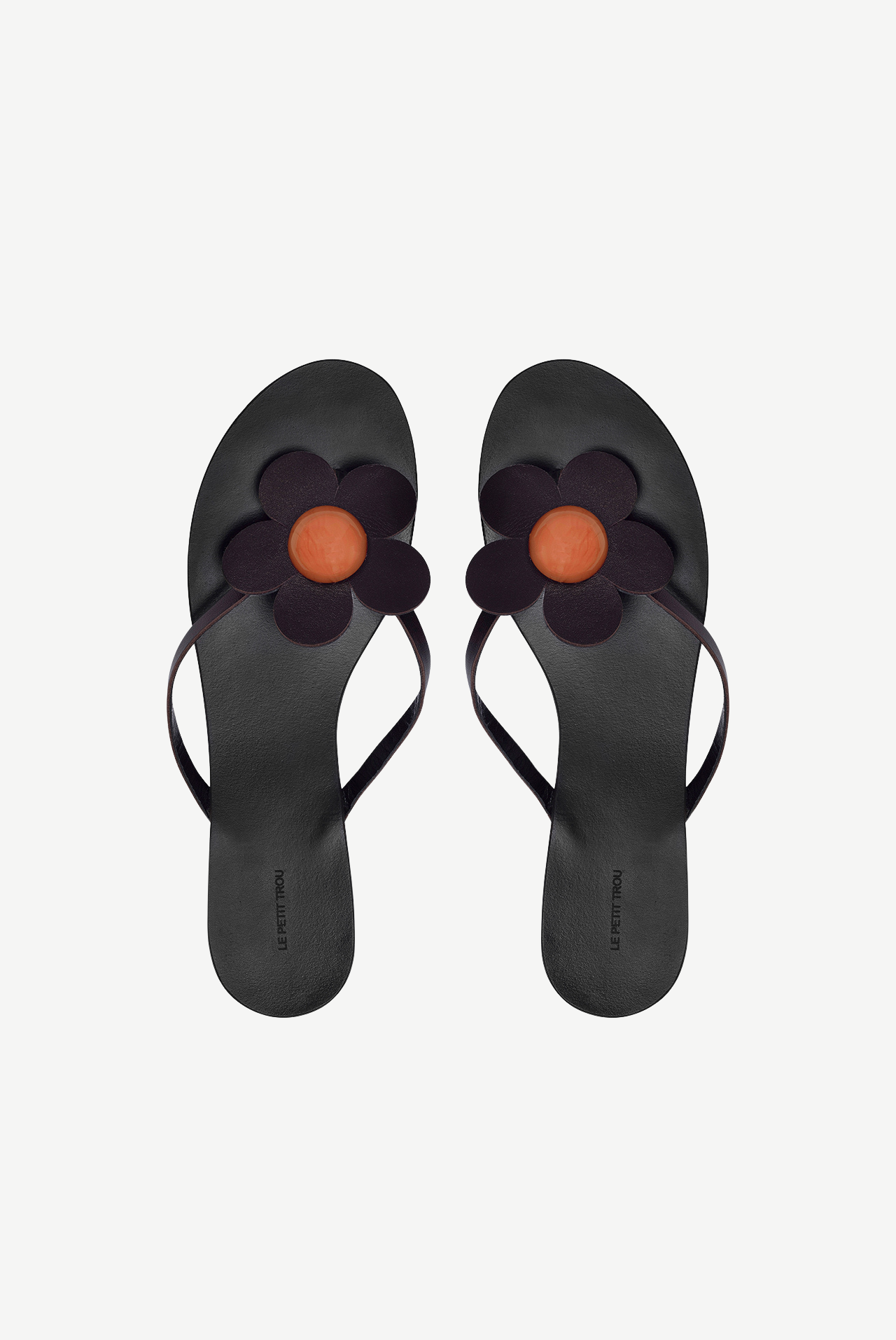 Flip Flops Flower - orange
