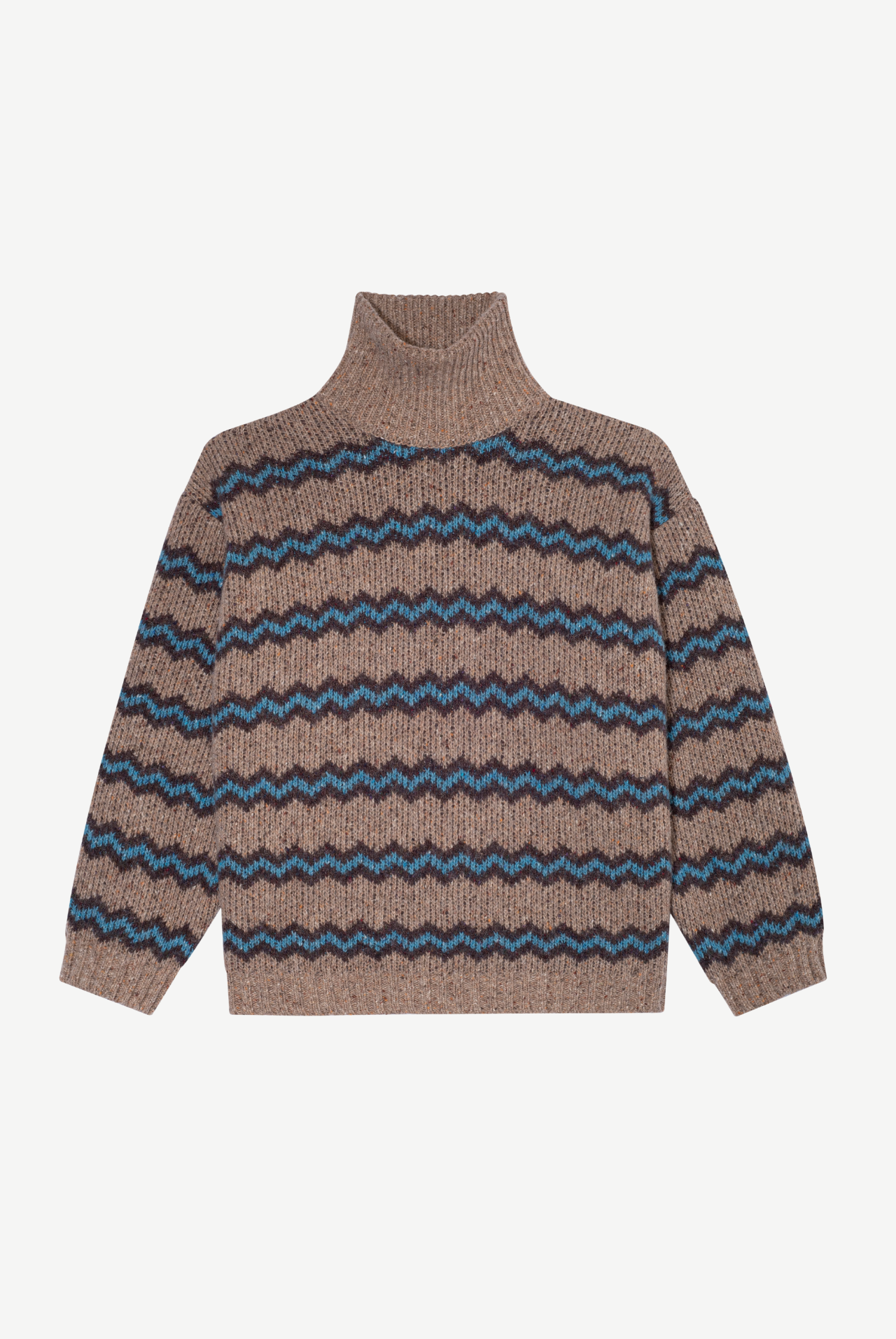 Casimir Oversized Wool Turtleneck Sweater