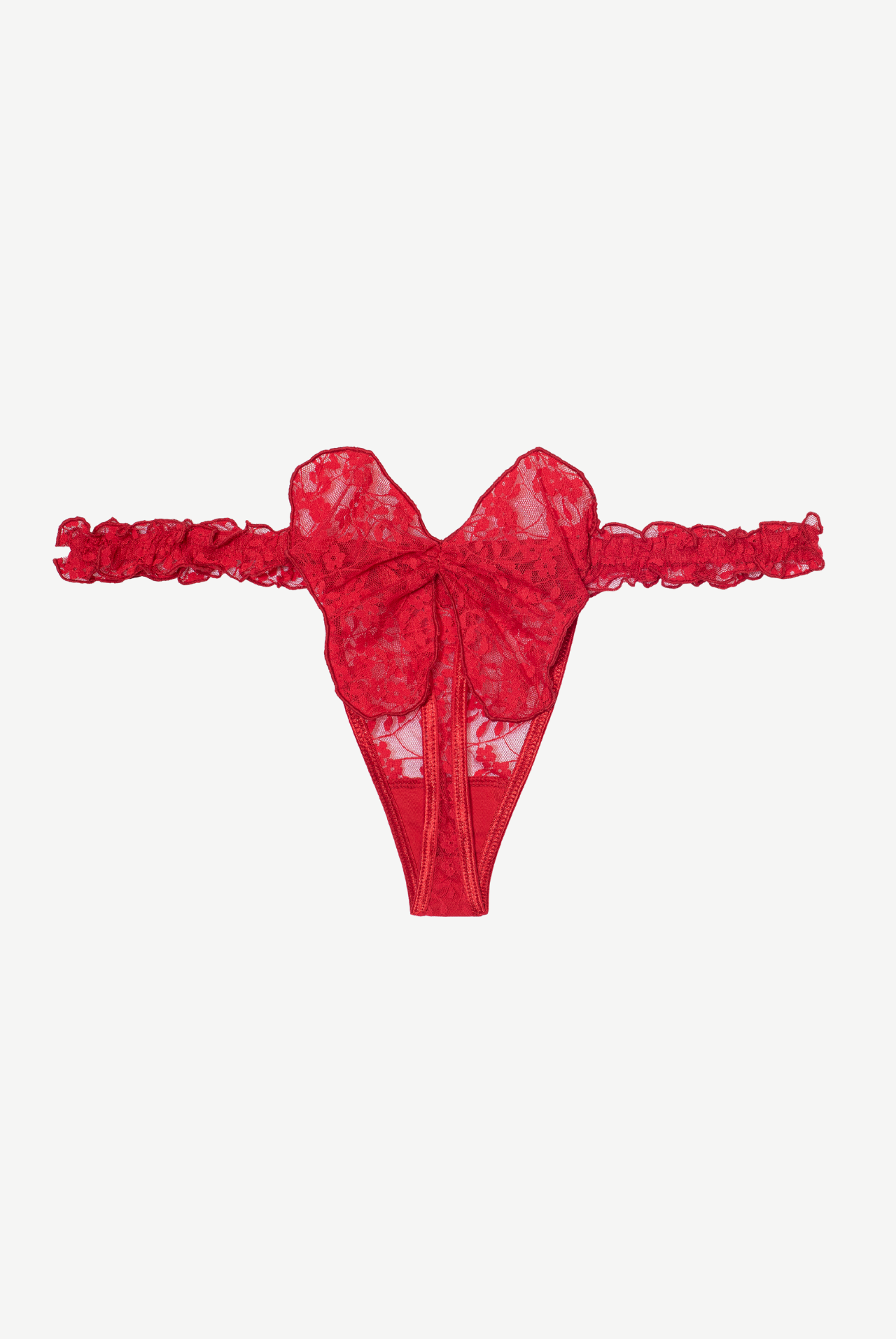 PAVOT ruffled thongs