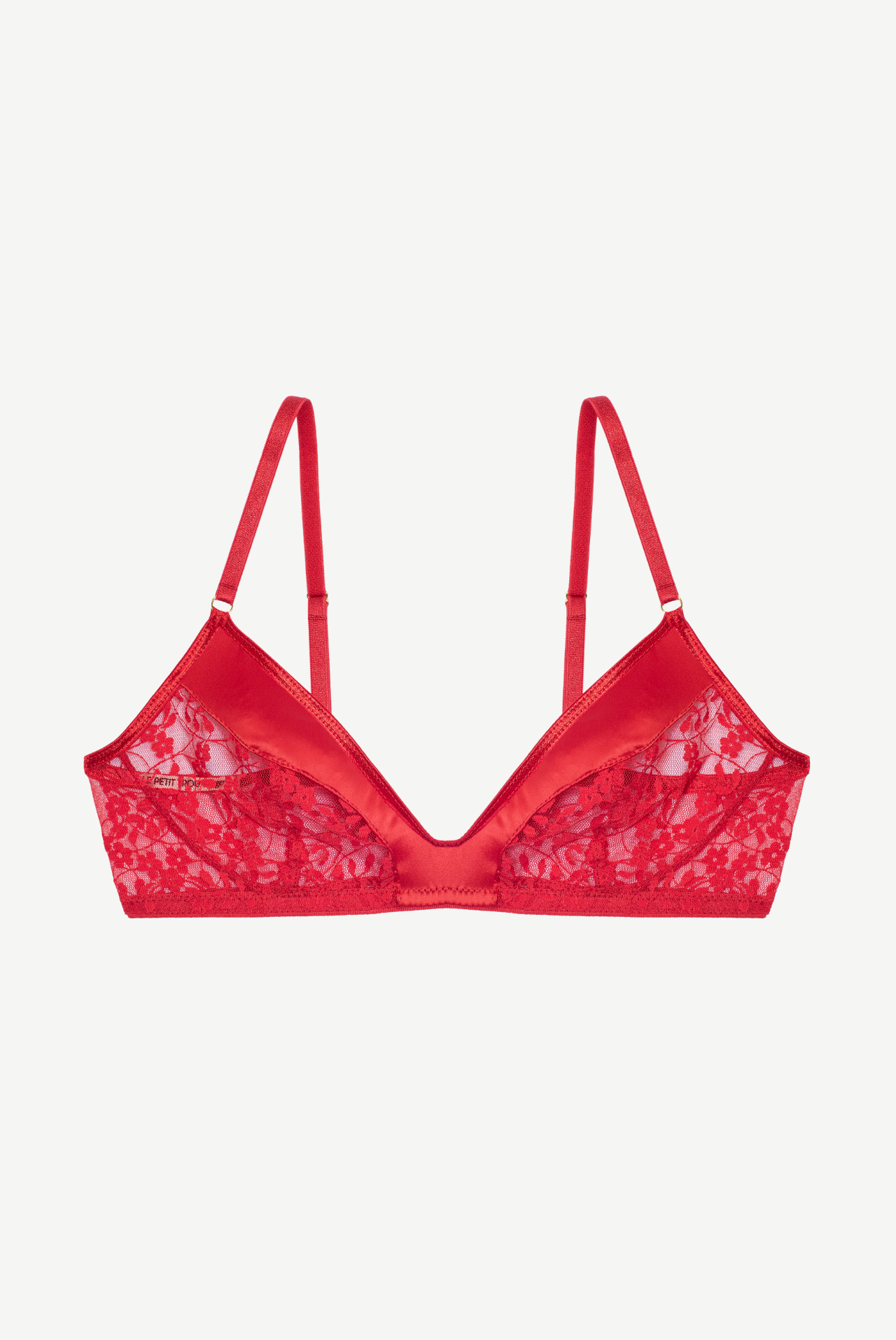 PAVOT soft bra with satin