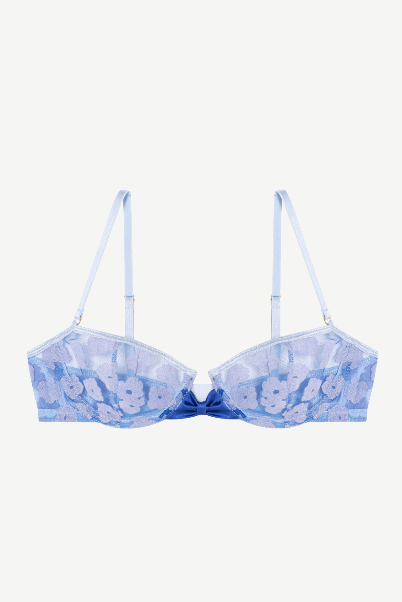 PIVOINE Underwire Bra With Silk Bow