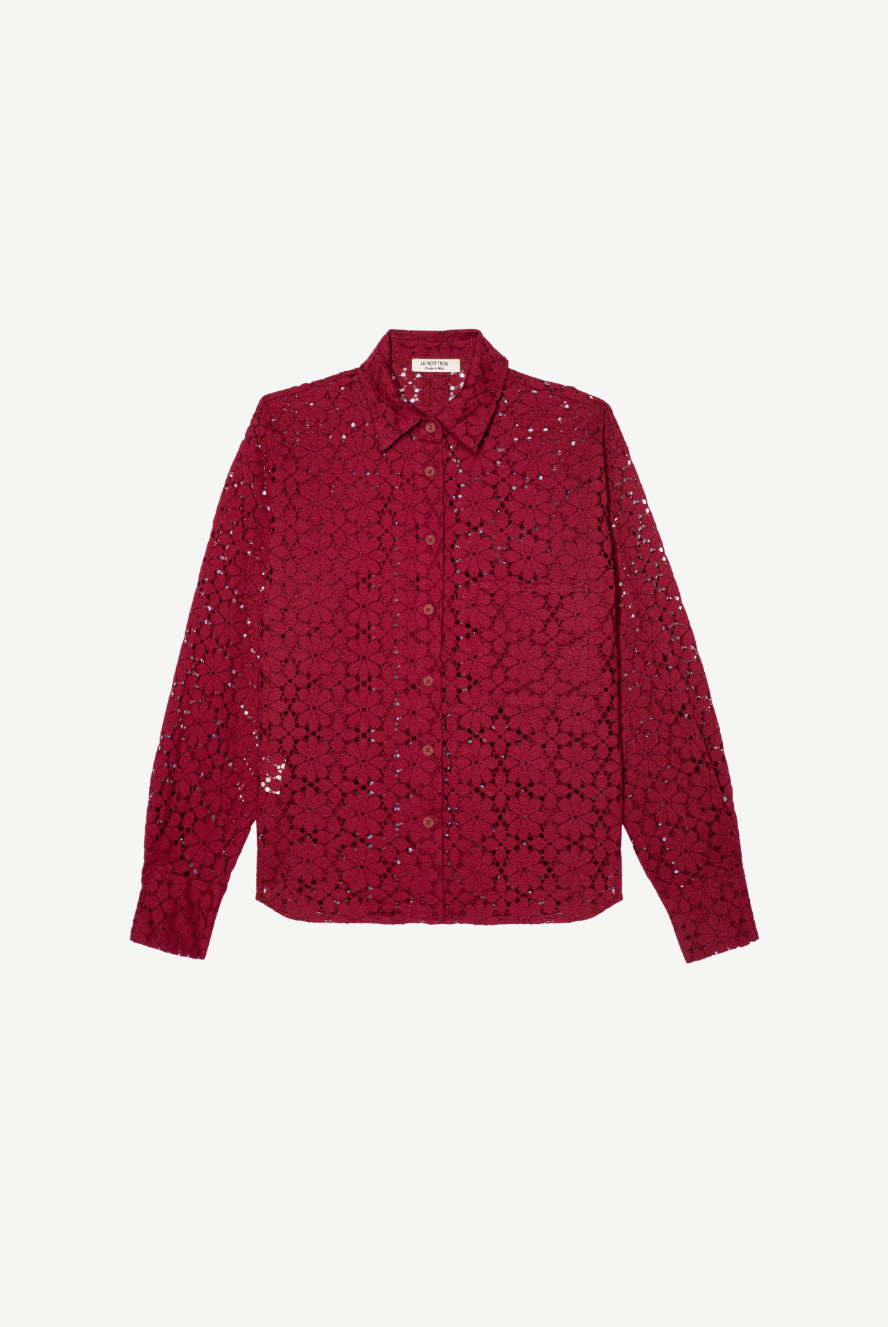 Alma Shirt - burgundy