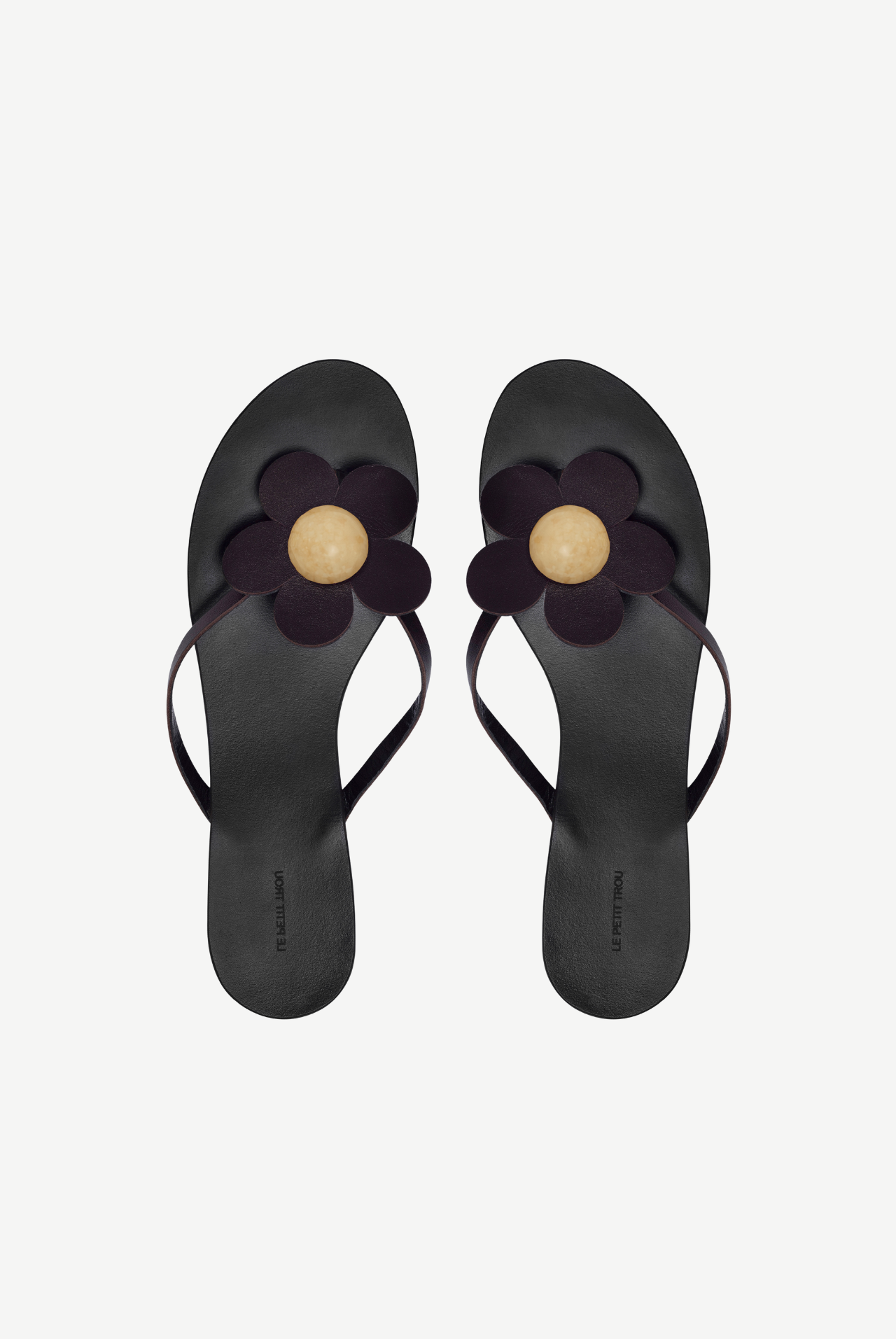 Flip Flops Flower - cream