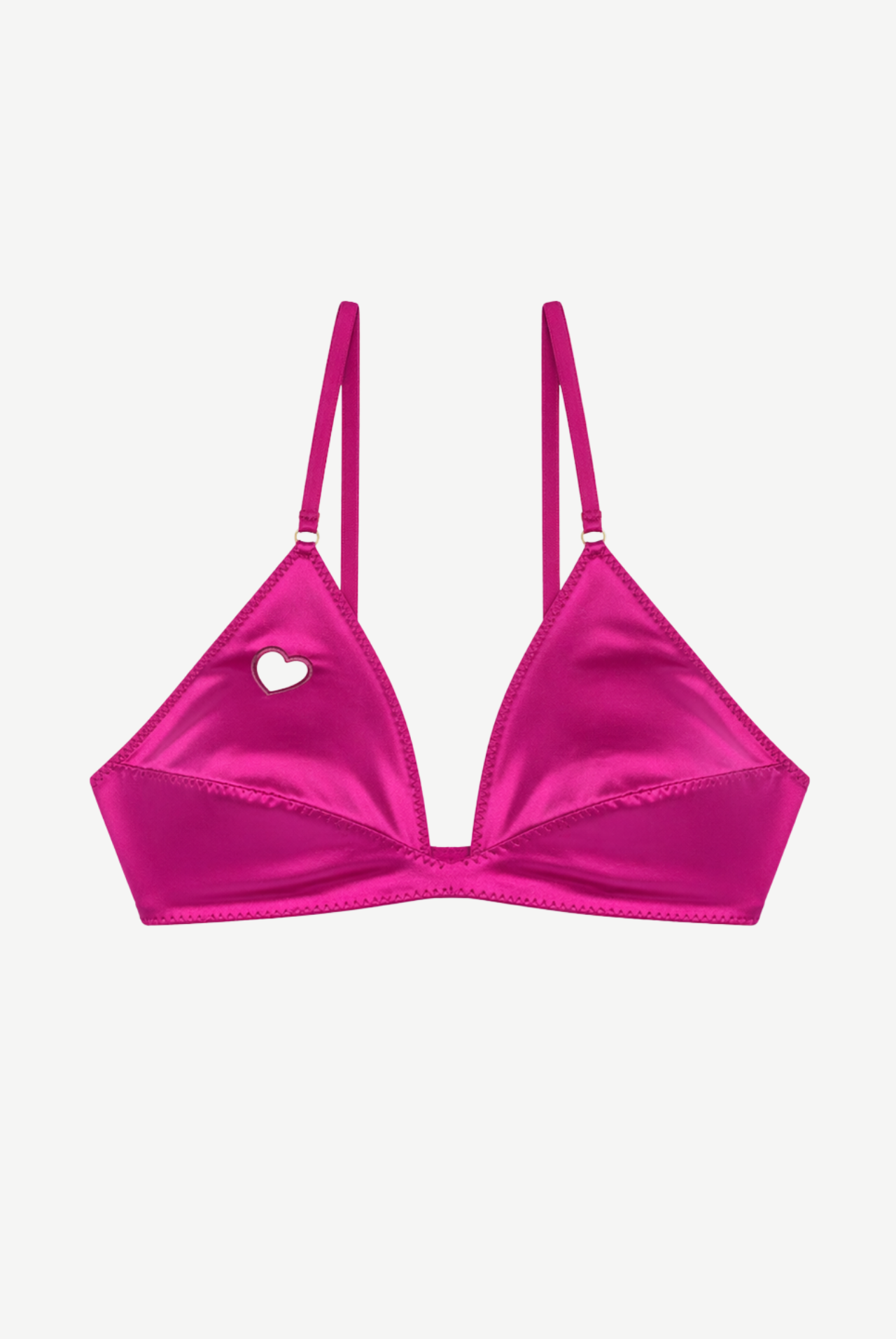 MADONNA soft satin bra - pink
