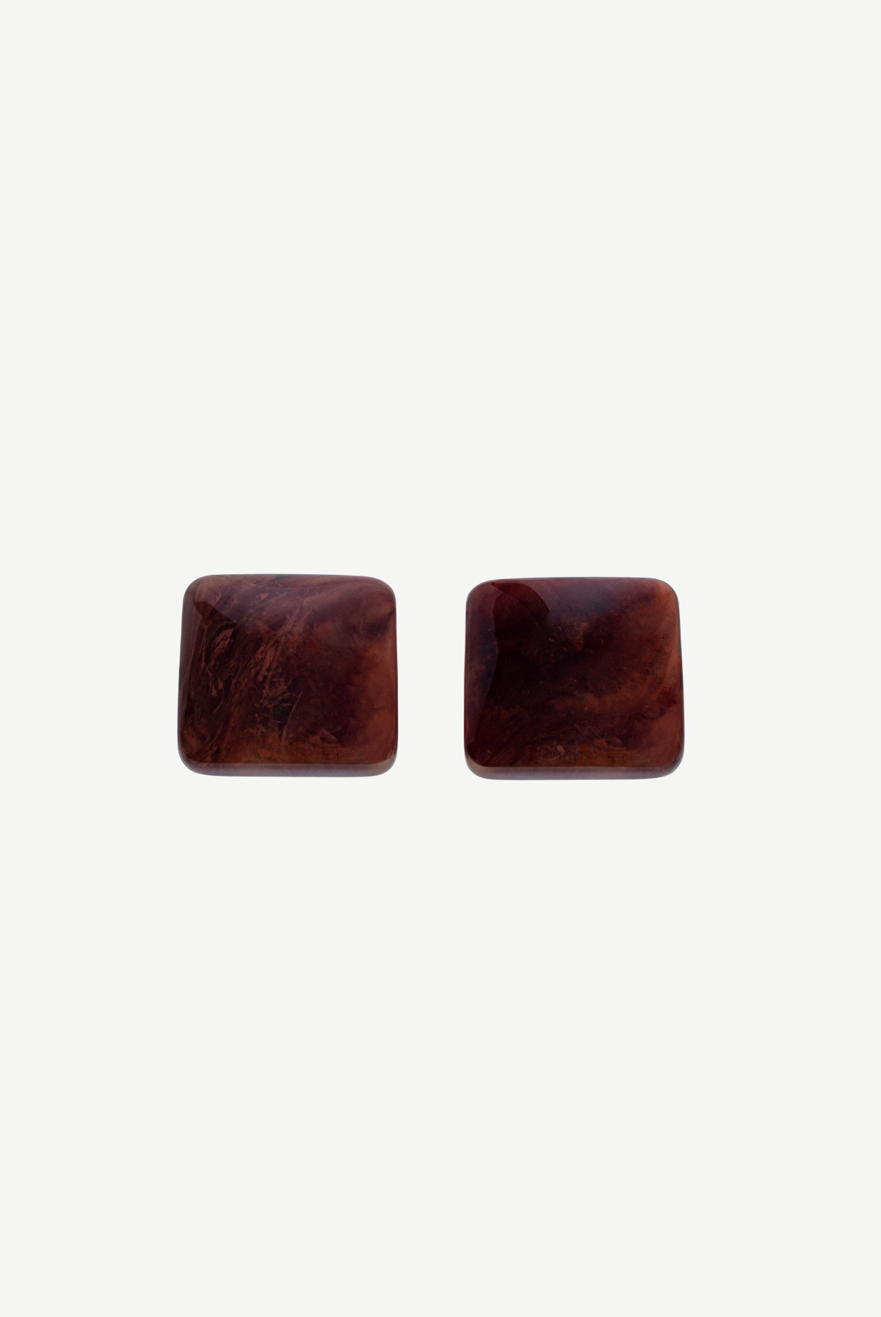 Square Clip-On Earrings