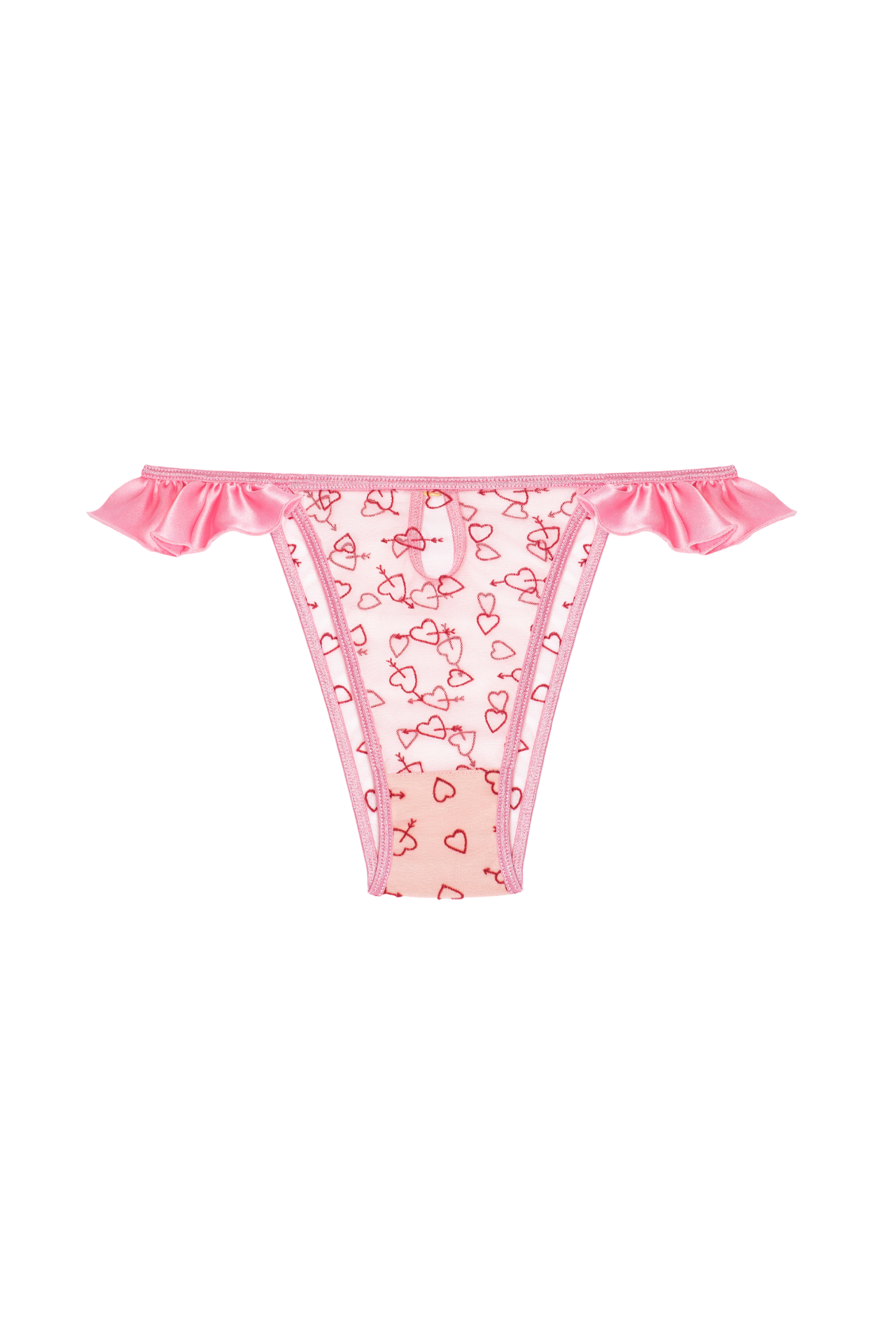Rose ruffled romantic bouquet Brazilian panty, Le Petit Trou, Shop  Brazilian Panties Online